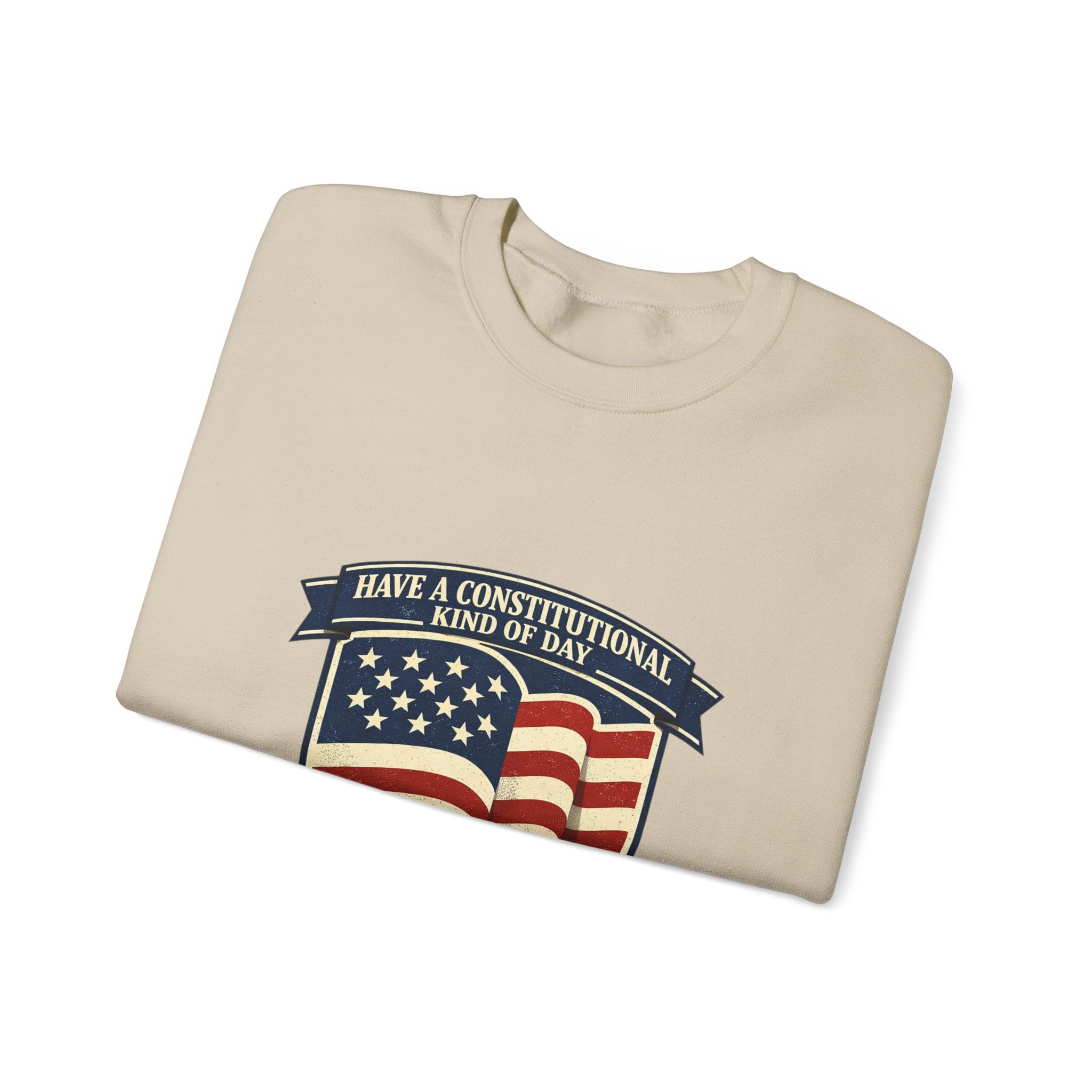 USA 250 Vintage Distressed Flag Crest Crewneck Sweatshirt | 1776–2026 Memorial Day