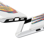 Hands Off Phone Case — Bold Geometric Palm Graphic