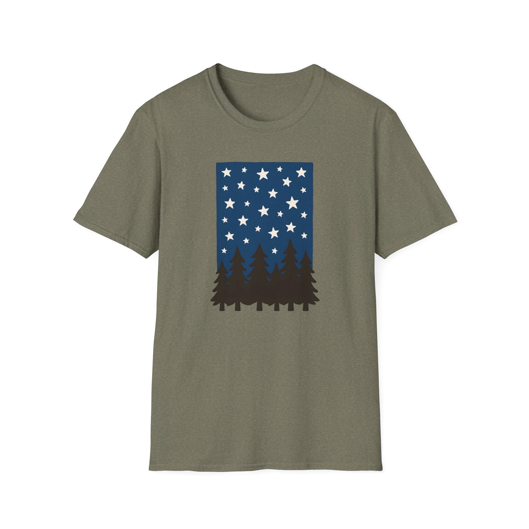 Starry Night Forest T-Shirt