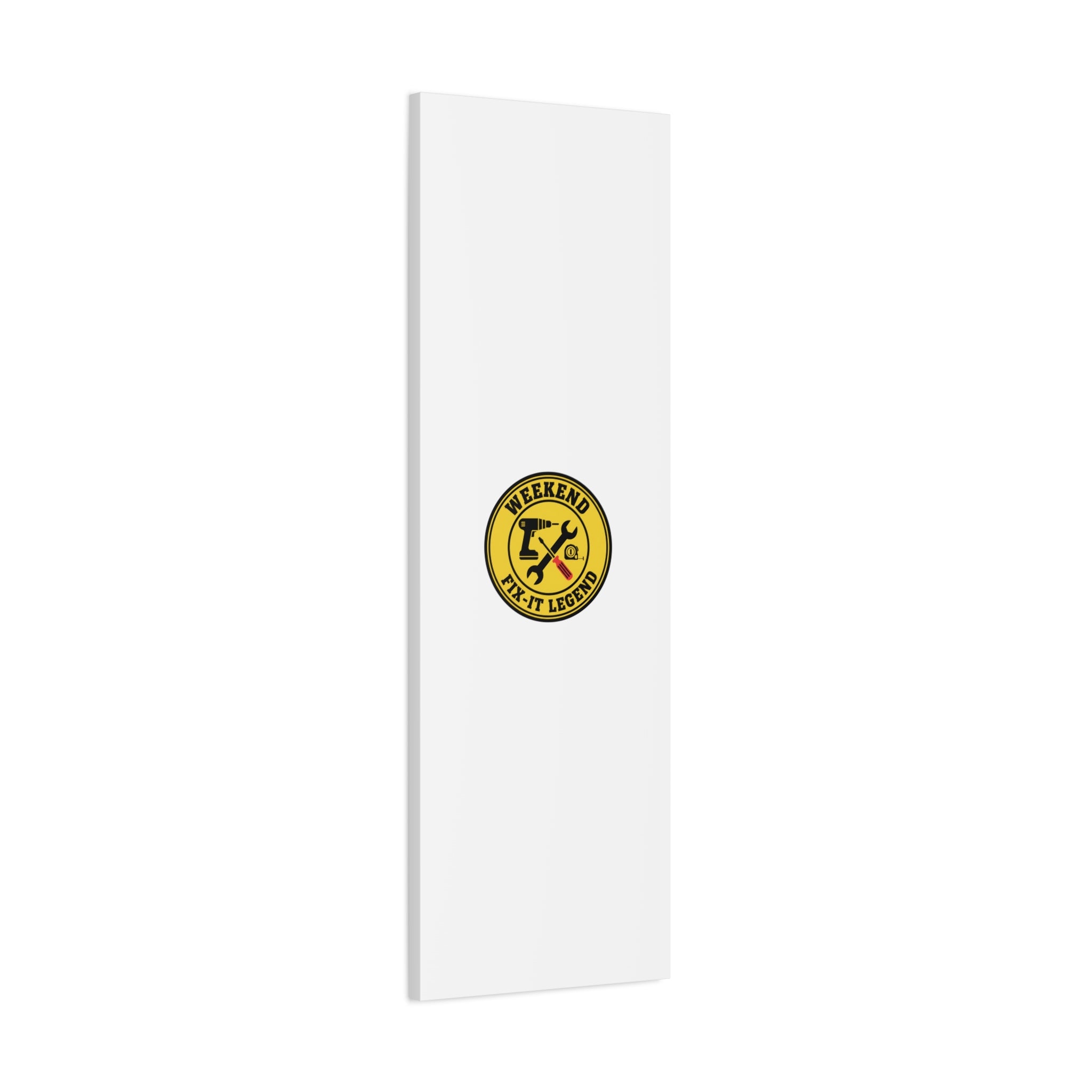 Weekend Fix-It Legend Canvas | DIY maker graphic, workshop tools