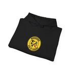 Weekend Warrior Workshop Patch Hoodie | DIY shirt, maker graphic