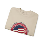 USA 250 Vintage Distressed Flag Crewneck Sweatshirt | 1776–2026 Memorial Day Americana