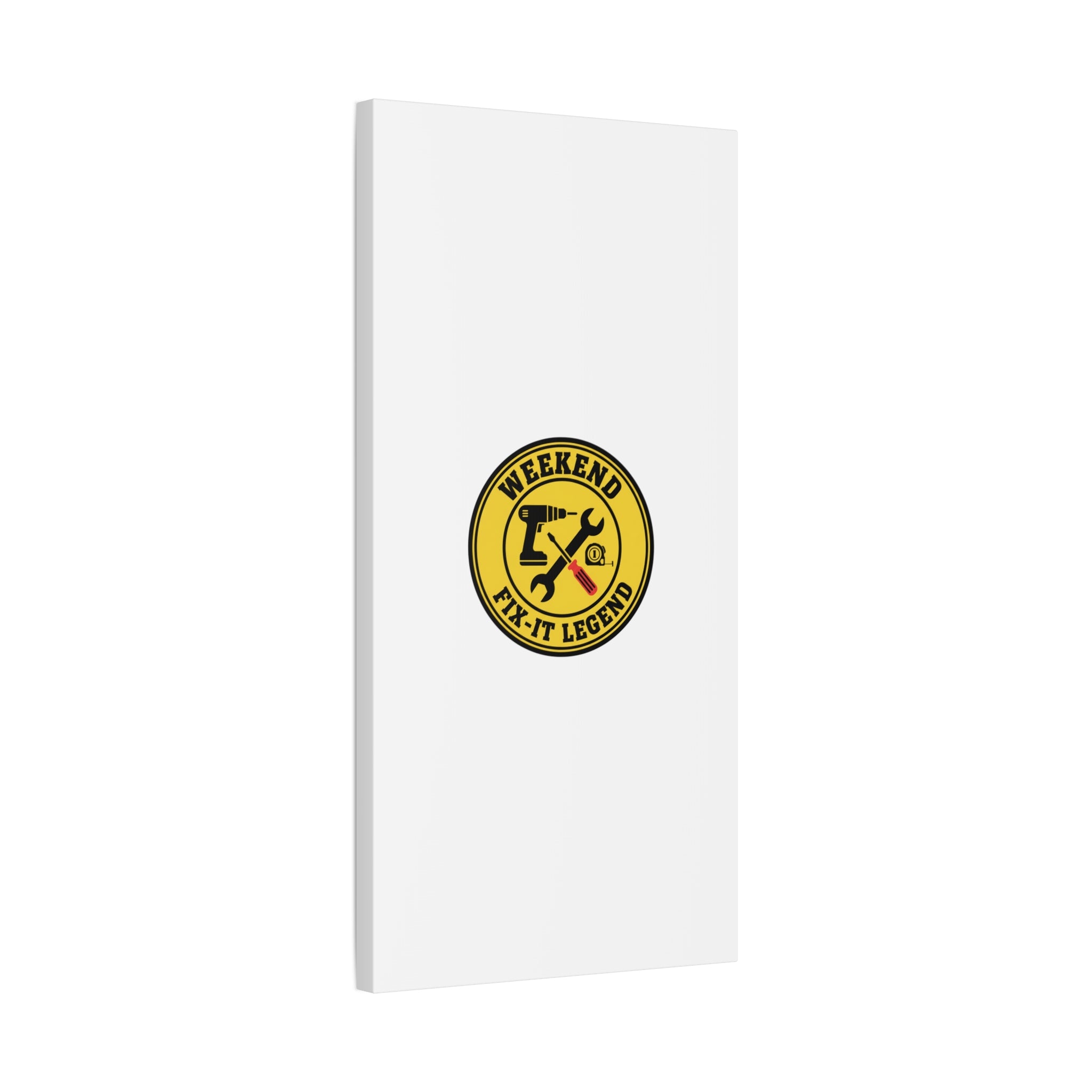Weekend Fix-It Legend Canvas | DIY maker graphic, workshop tools