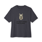 Do Not Upset the Llama Tee — Funny Llama Graphic Boxy T‑Shirt