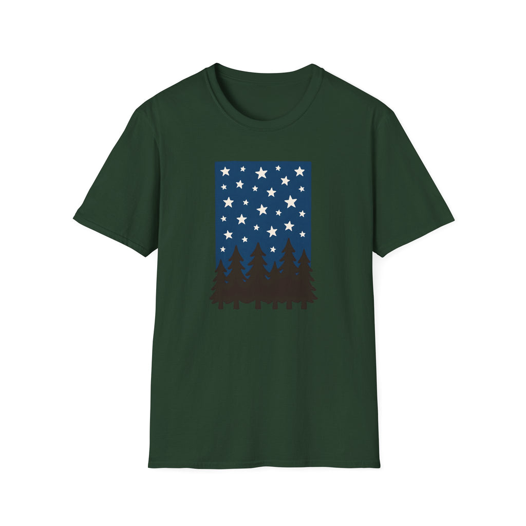 Starry Night Forest T-Shirt