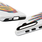 Hands Off Phone Case — Bold Geometric Palm Graphic