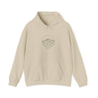 Topographic Contour Mountain Hoodie | topographic map print, contour line design