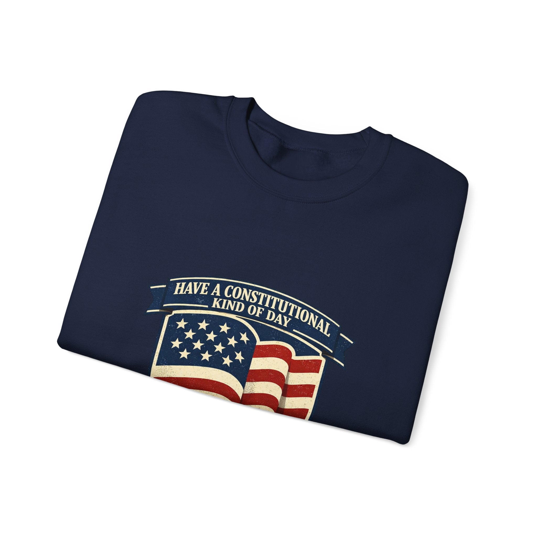 USA 250 Vintage Distressed Flag Crest Crewneck Sweatshirt | 1776–2026 Memorial Day