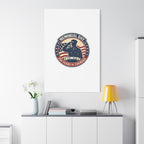 Memorial Day USA 250 Canvas, 1776–2026 Vintage Distressed Patriotic Print