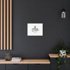 Running on Coffee, Emails & Cortisol Canvas | stress meme, burnout decor