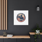 Memorial Day USA 250 Canvas, 1776–2026 Vintage Distressed Patriotic Print