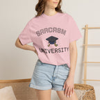 Sarcasm University T-Shirt — Funny Graduation Cap Tee for Grads & Students