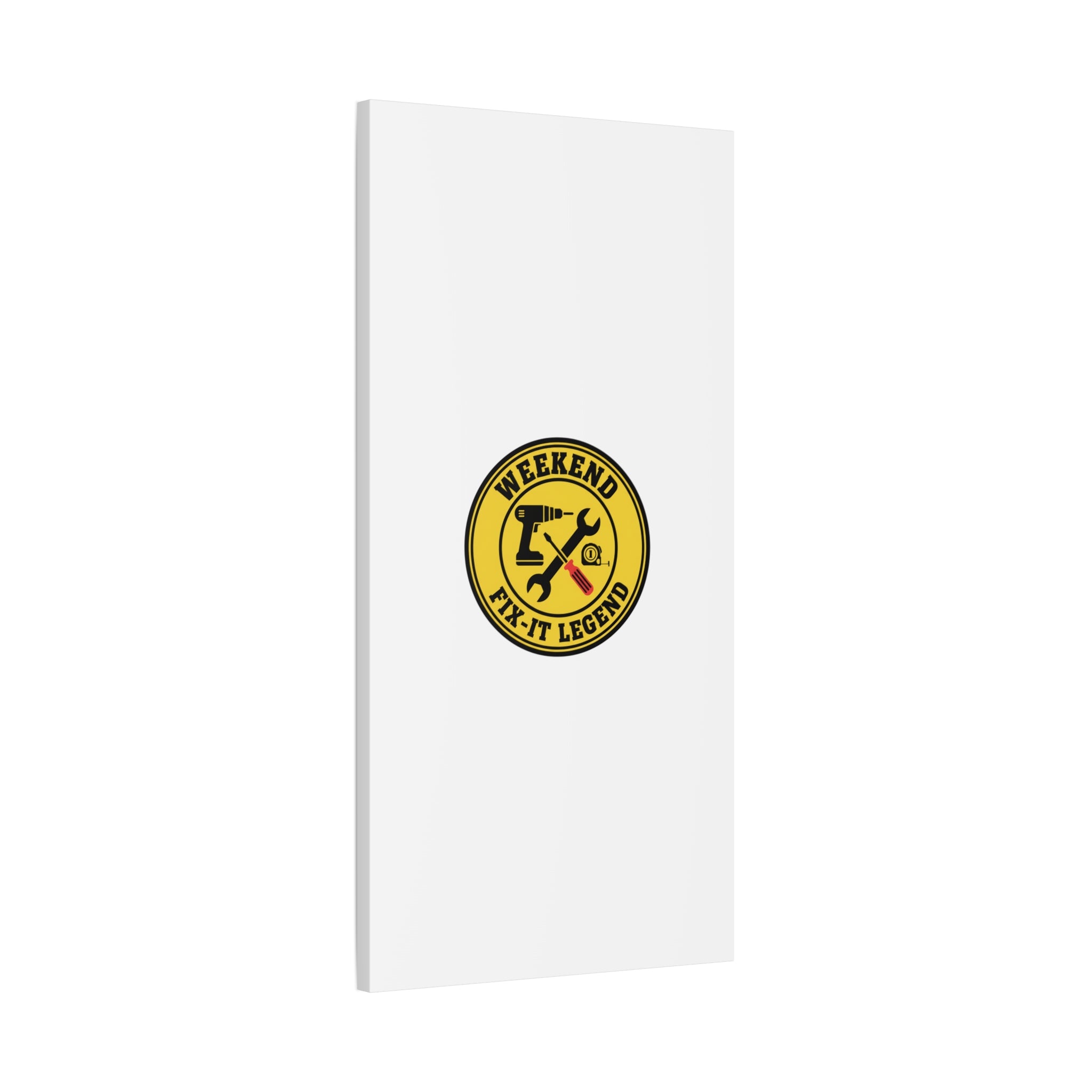 Weekend Fix-It Legend Canvas | DIY maker graphic, workshop tools