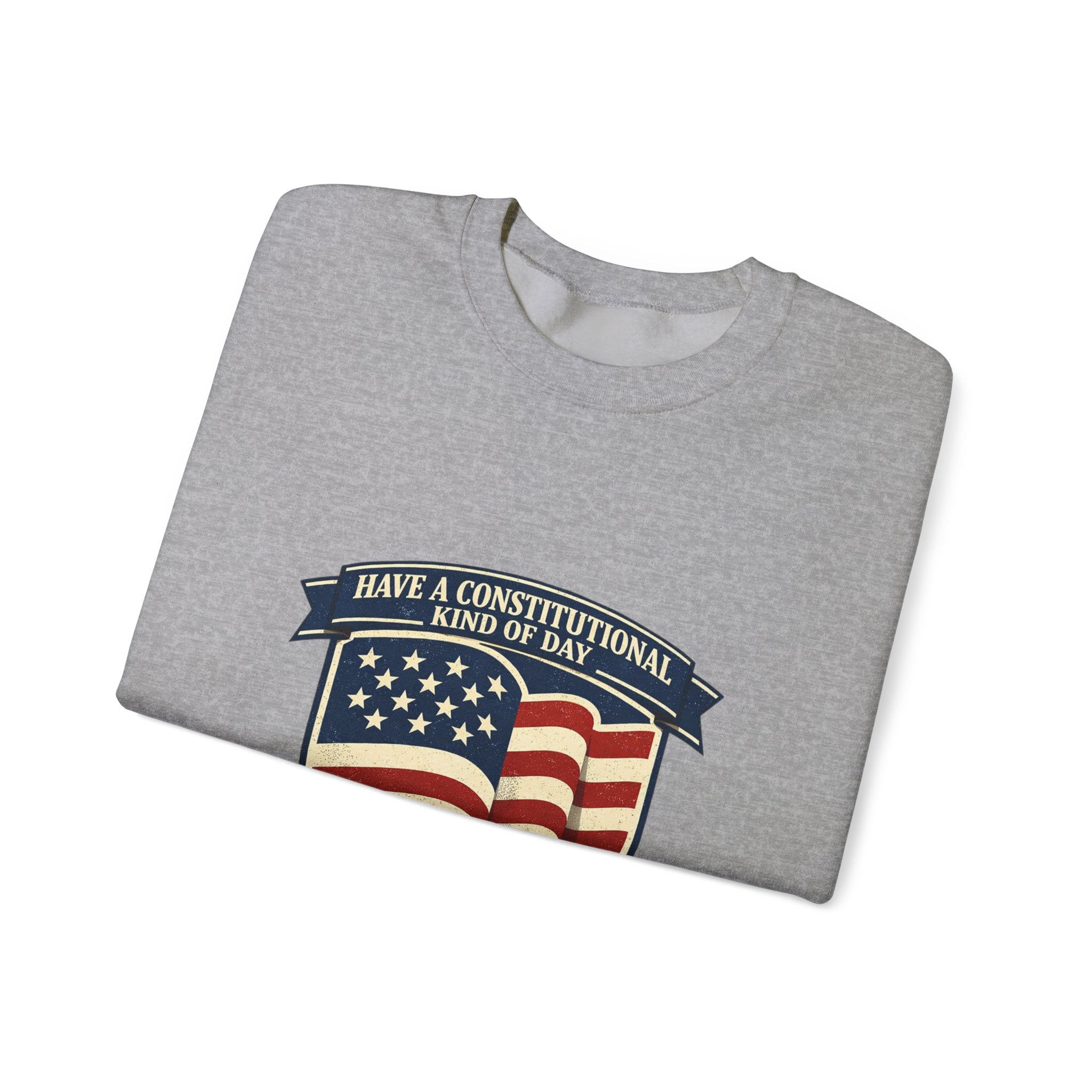 USA 250 Vintage Distressed Flag Crest Crewneck Sweatshirt | 1776–2026 Memorial Day