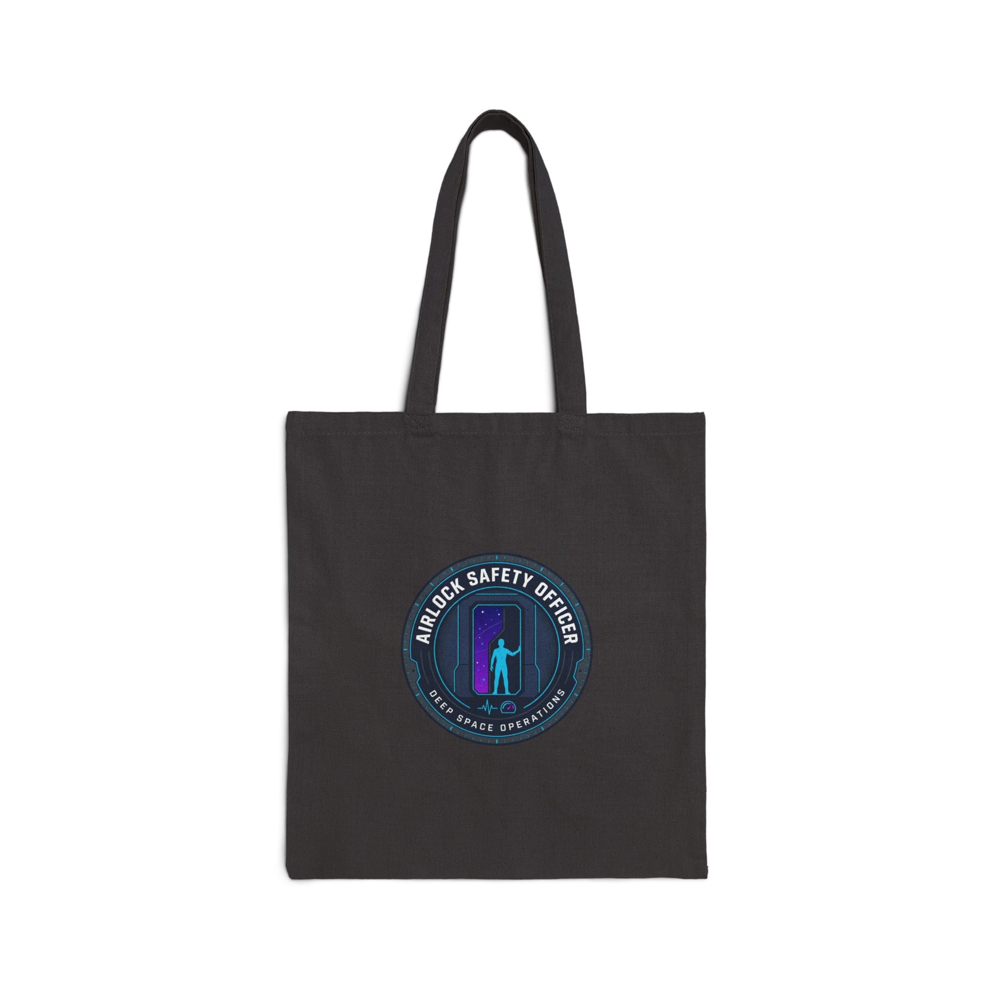 Airlock Safety Officer Tote | space survival mission patch, hard sci‑fi fandom