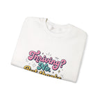 Thriving? No But Thanks for Asking Sweatshirt | mental health humor, wellness sarcasm