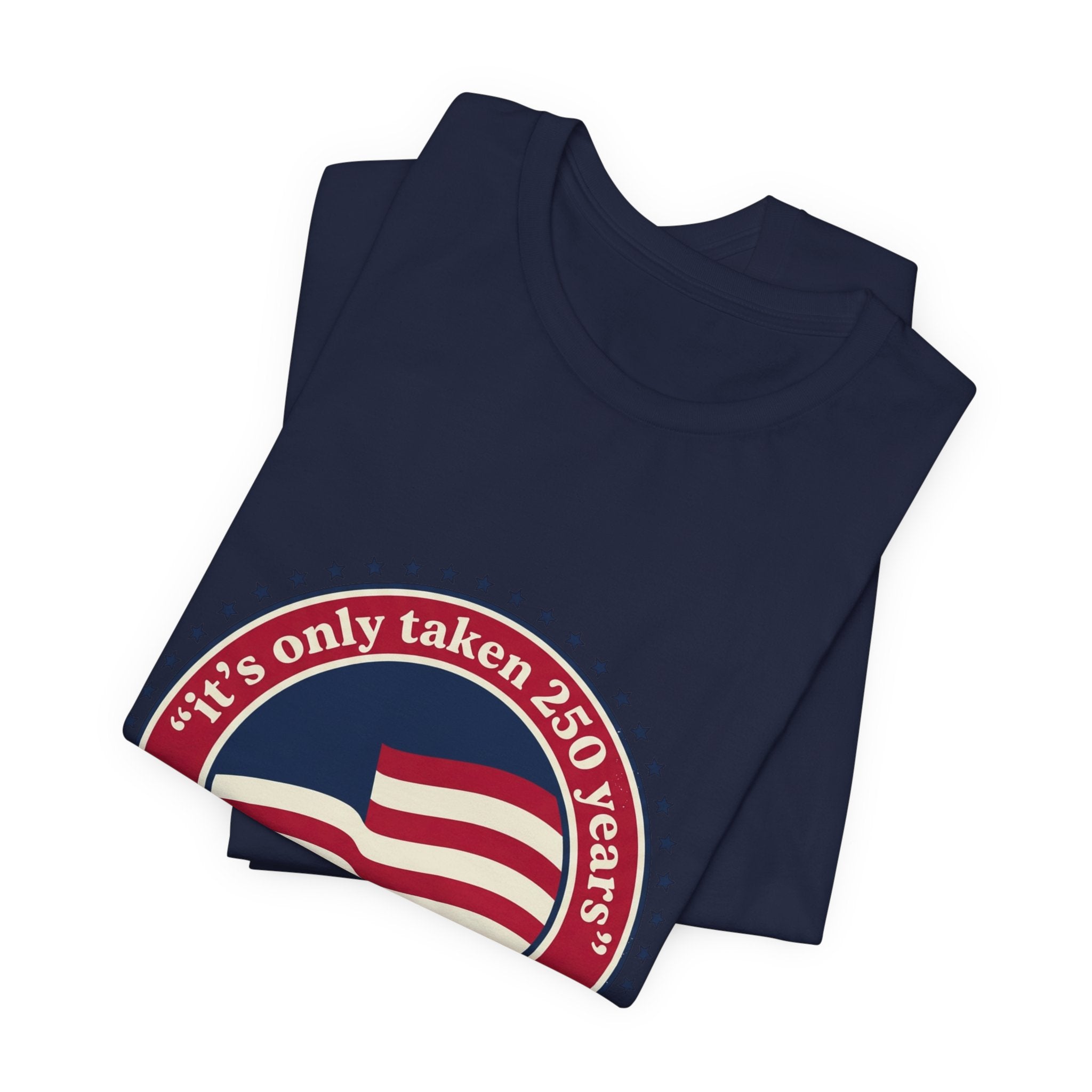 USA 250 Vintage Distressed Flag Tee | 1776–2026 Memorial Day