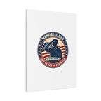 Memorial Day USA 250 Canvas, 1776–2026 Vintage Distressed Patriotic Print