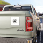 Car Magnet — "Step on Me, It'll Be Fun" Coiled Snake Decal
