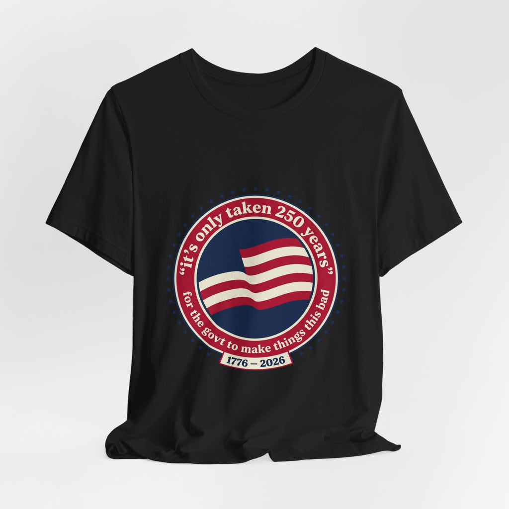 USA 250 Vintage Distressed Flag Tee | 1776–2026 Memorial Day