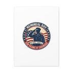 Memorial Day USA 250 Canvas, 1776–2026 Vintage Distressed Patriotic Print