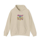 Anxious But Functioning Hoodie | mental health humor, retro wavy text