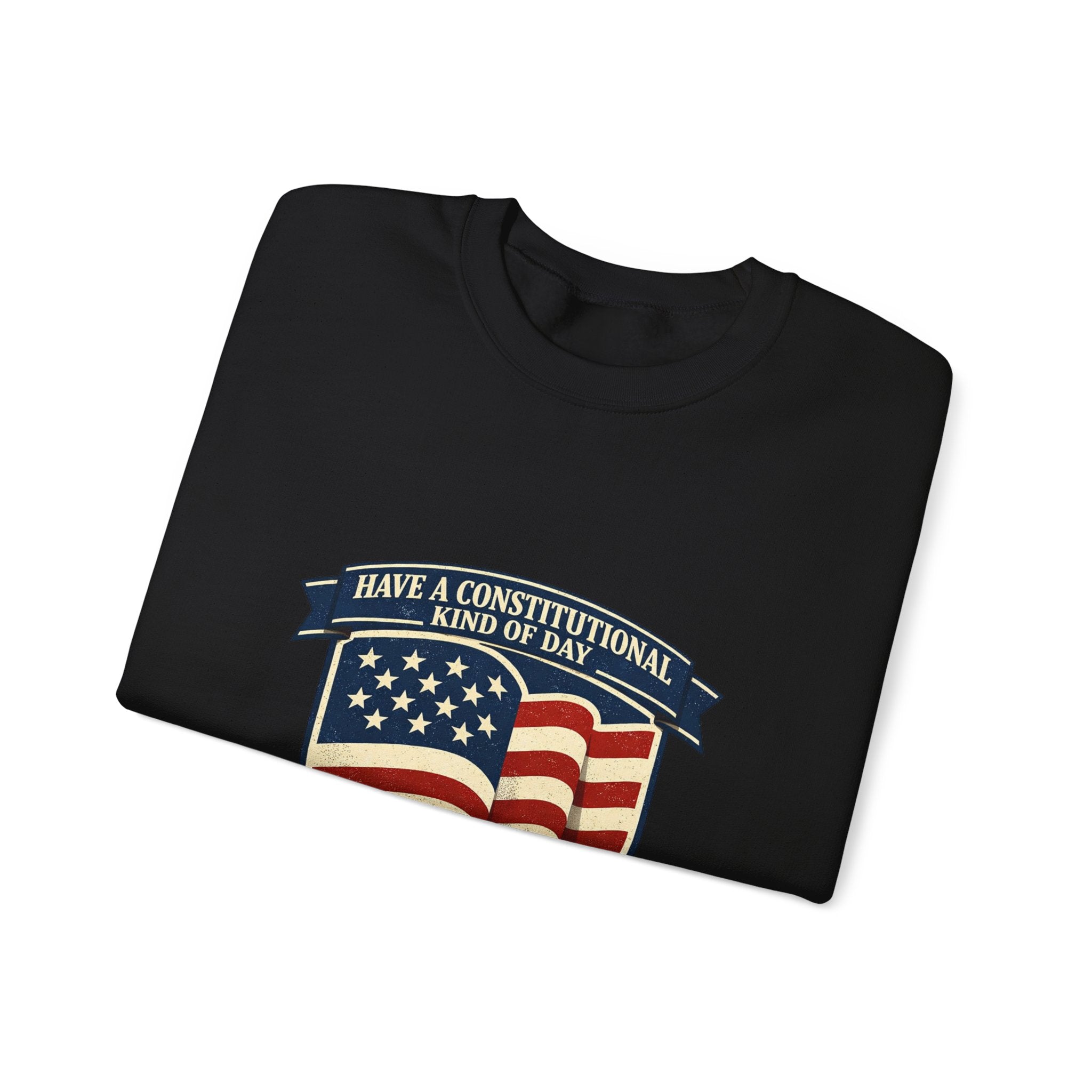 USA 250 Vintage Distressed Flag Crest Crewneck Sweatshirt | 1776–2026 Memorial Day