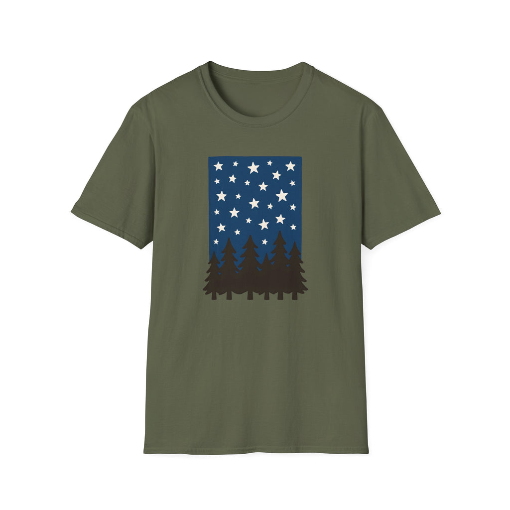 Starry Night Forest T-Shirt