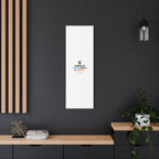 Running on Coffee, Emails & Cortisol Canvas | stress meme, burnout decor