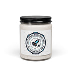 Deep Space Survival Team Candle, Soy Jar | Mission Patch, Hard Sci‑Fi