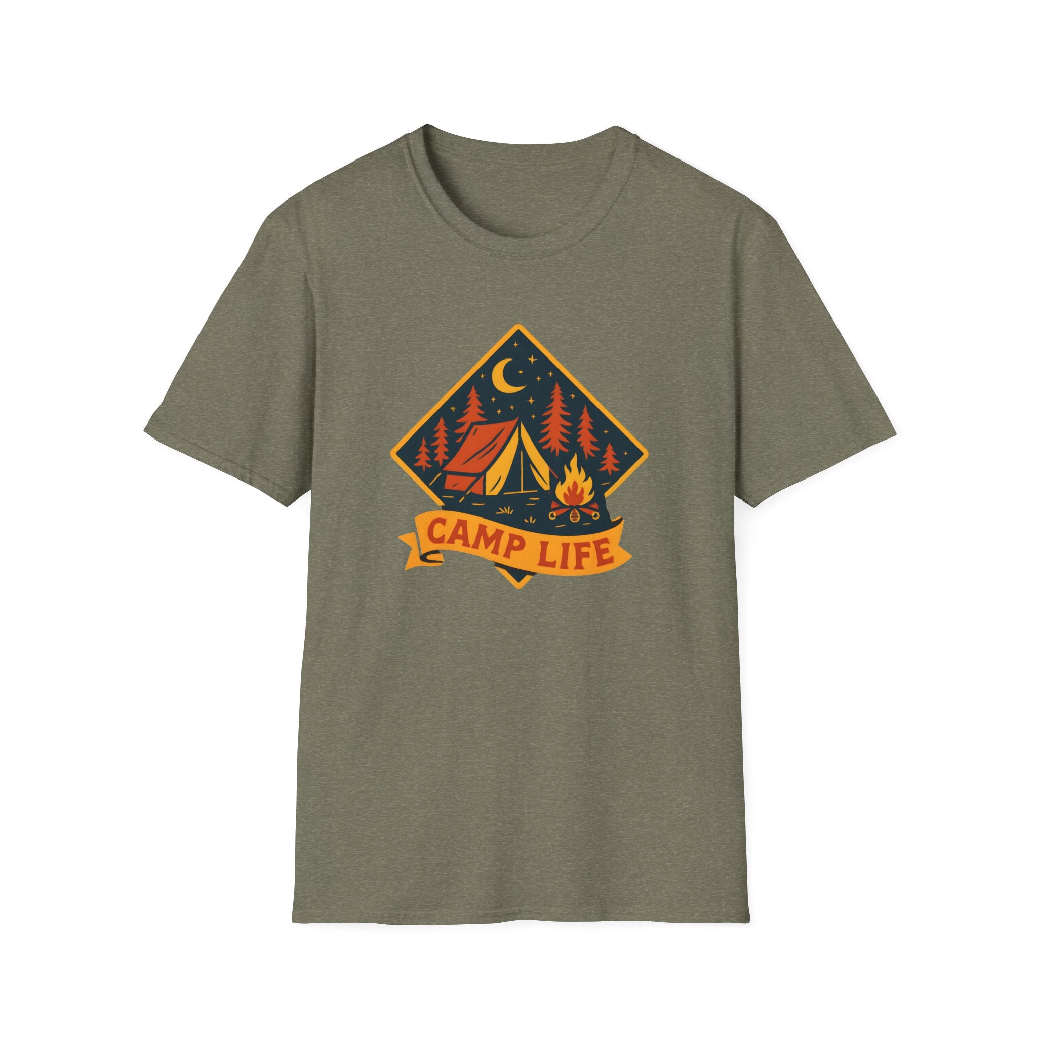Camping Night Campfire T-Shirt