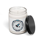 Deep Space Survival Team Candle, Soy Jar | Mission Patch, Hard Sci‑Fi