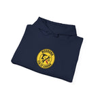 Weekend Warrior Workshop Patch Hoodie | DIY shirt, maker graphic