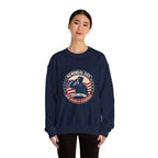 Memorial Day USA 250 Crewneck Sweatshirt | 1776–2026 Vintage Distressed Patriotic