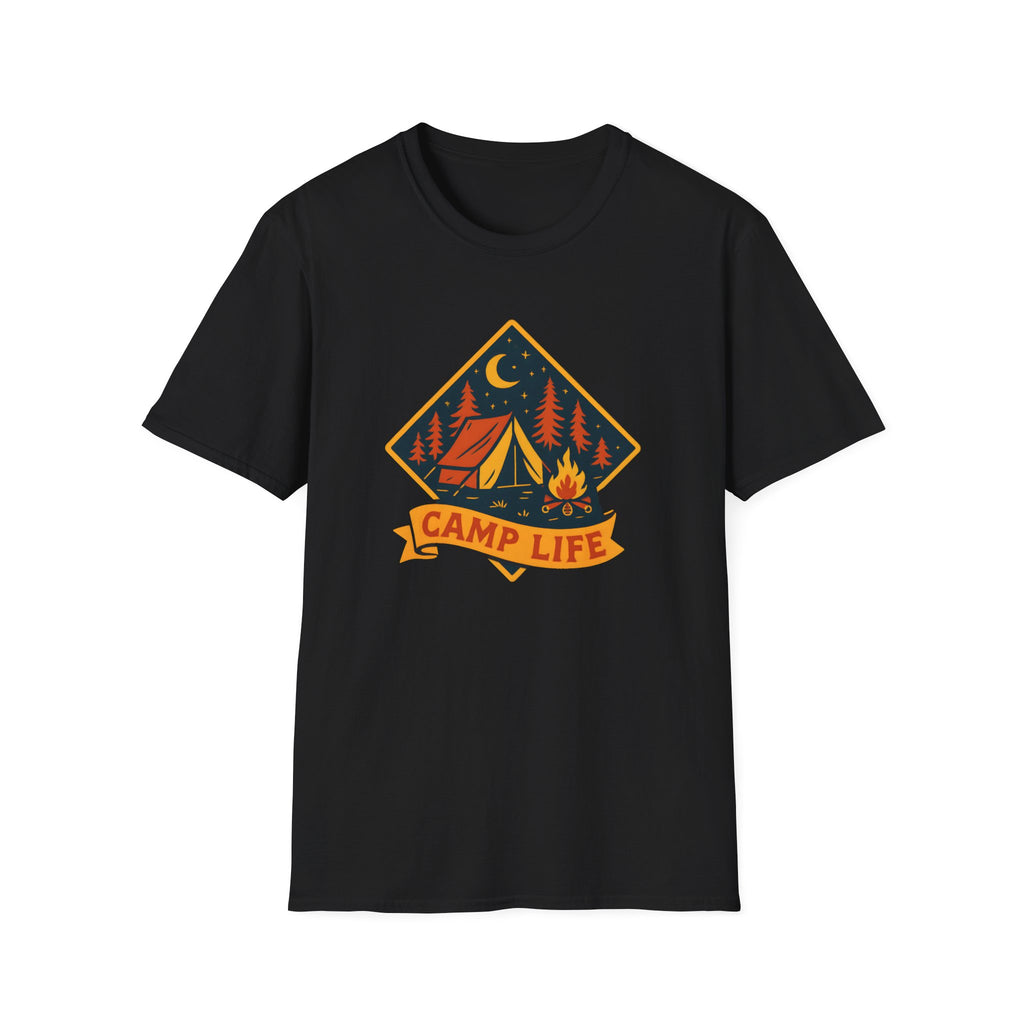 Camping Night Campfire T-Shirt