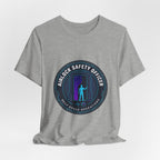 Airlock Safety Officer Tee | mission patch, hard sci-fi space survival