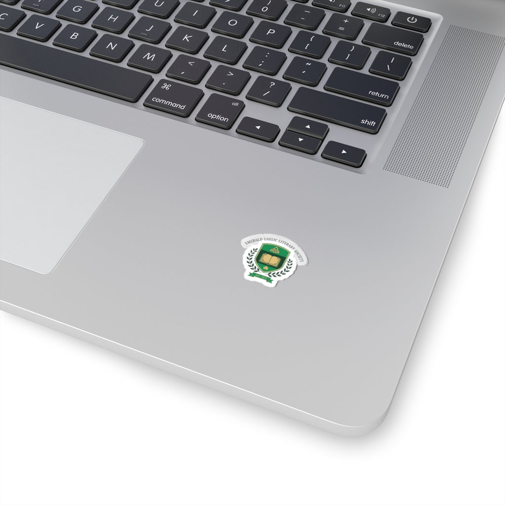 Celtic Crest Sticker | Gaelic serif logo, Irish heritage knotwork
