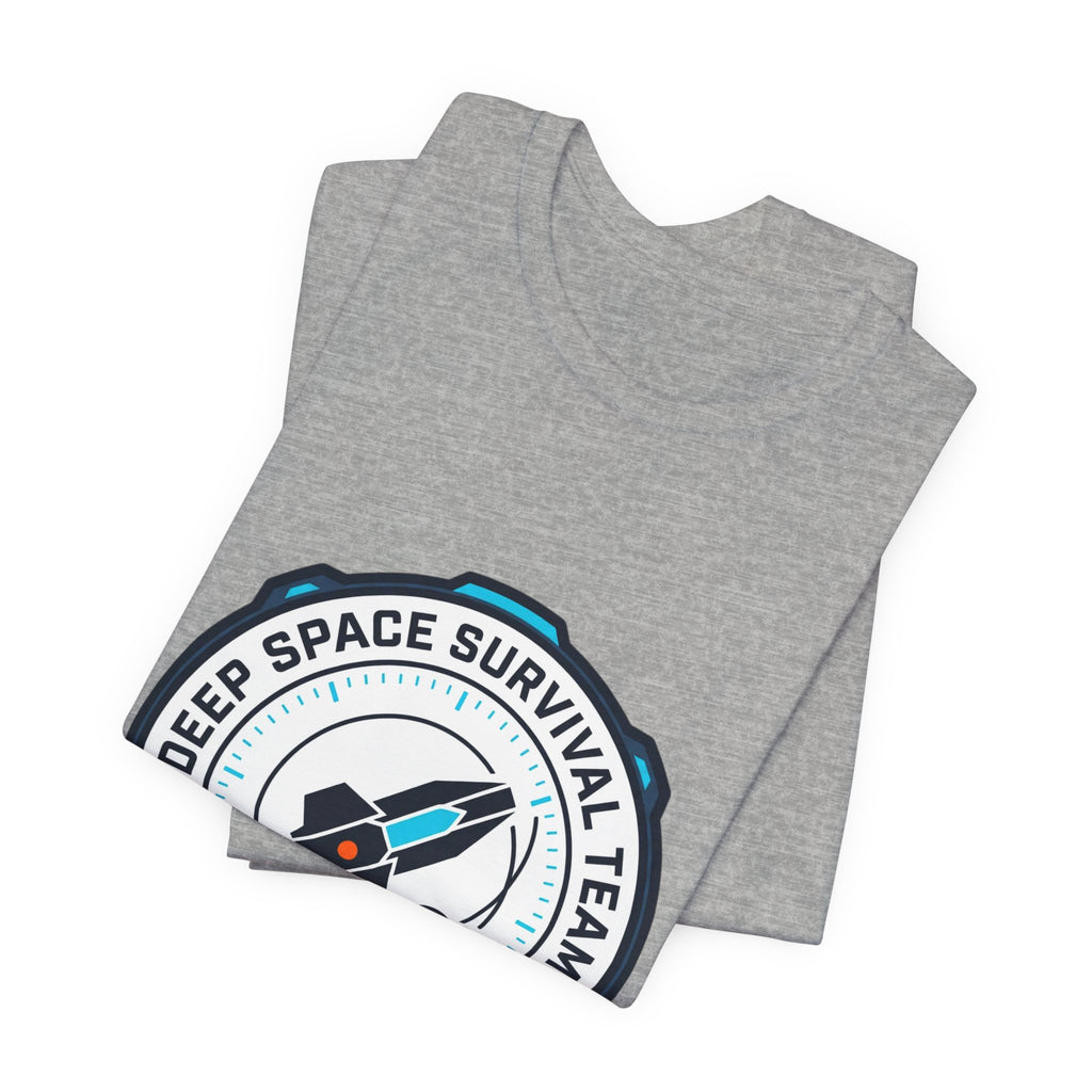 Deep Space Survival Team Tee | mission patch, hard sci‑fi exploration