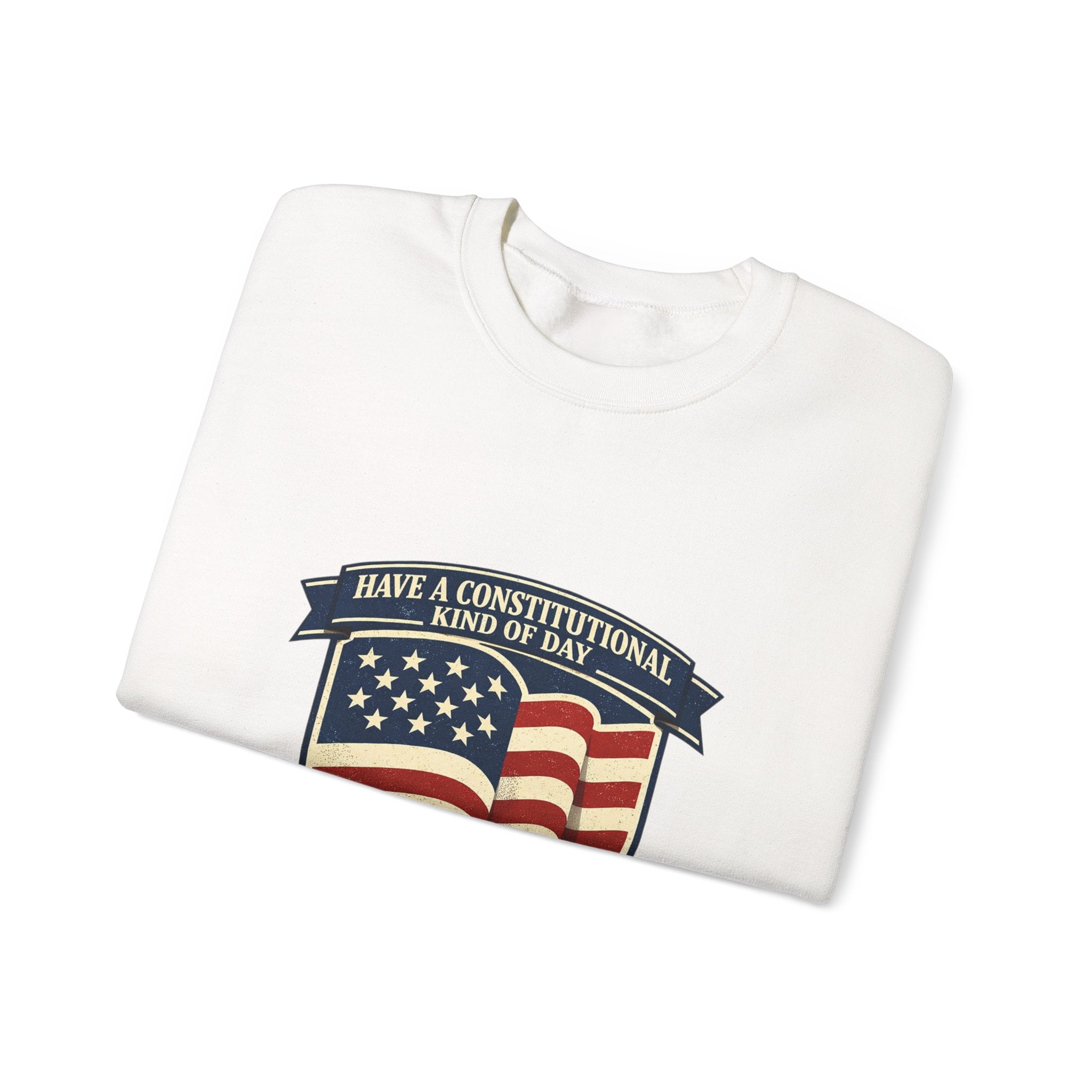 USA 250 Vintage Distressed Flag Crest Crewneck Sweatshirt | 1776–2026 Memorial Day