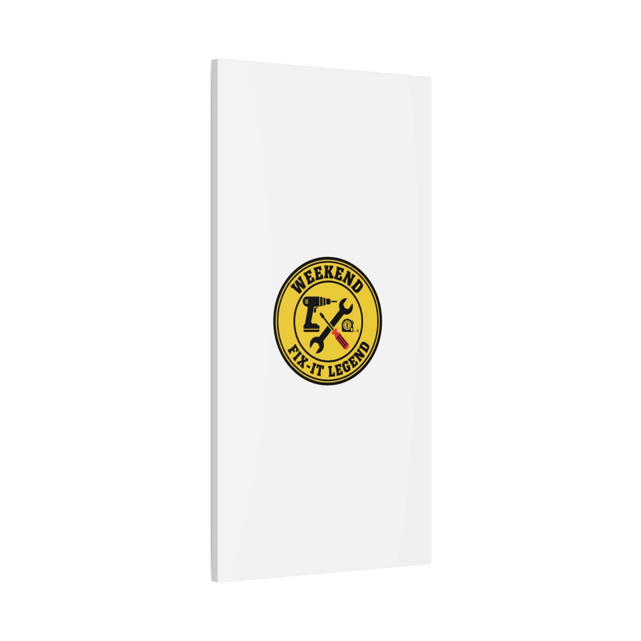 Weekend Fix-It Legend Canvas | DIY maker graphic, workshop tools
