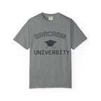 Sarcasm University T-Shirt — Funny Graduation Cap Tee for Grads & Students