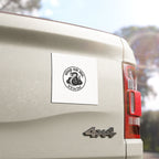 Car Magnet — "Step on Me, It'll Be Fun" Coiled Snake Decal