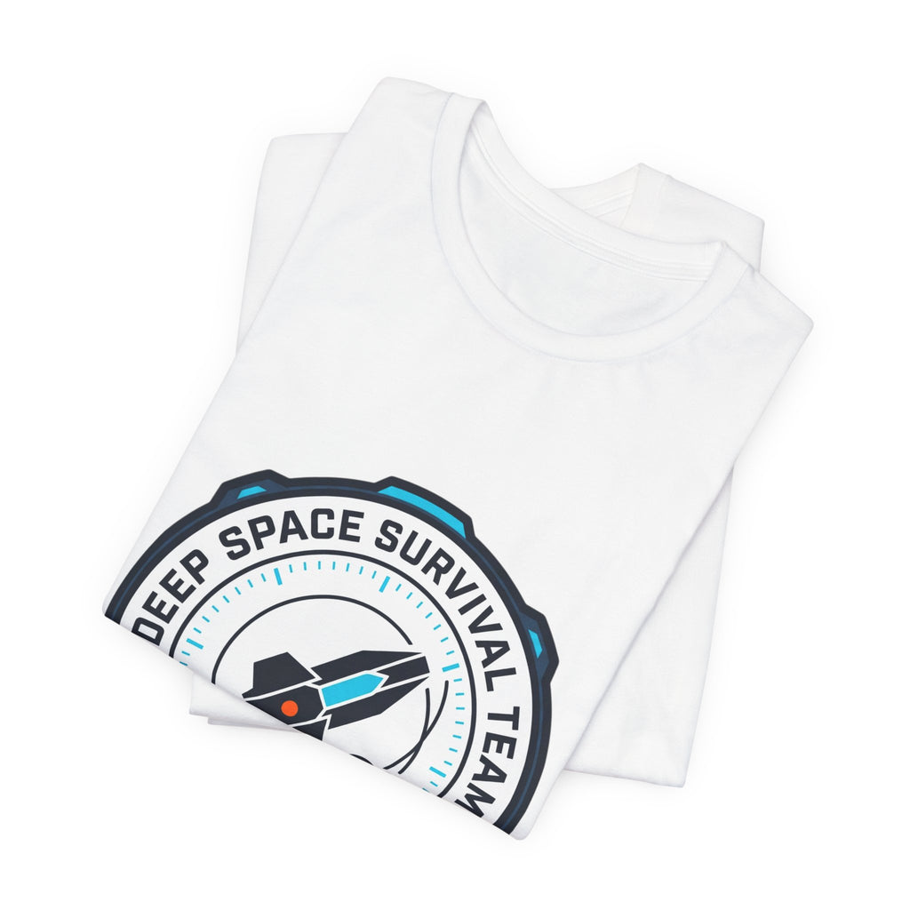 Deep Space Survival Team Tee | mission patch, hard sci‑fi exploration