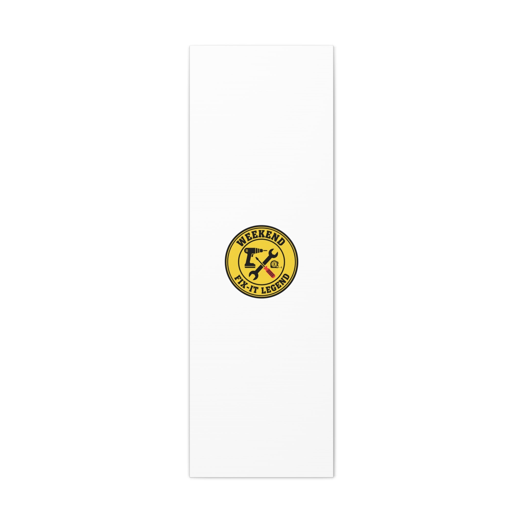 Weekend Fix-It Legend Canvas | DIY maker graphic, workshop tools