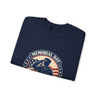 Memorial Day USA 250 Crewneck Sweatshirt | 1776–2026 Vintage Distressed Patriotic
