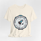 Deep Space Survival Team Tee | mission patch, hard sci‑fi exploration