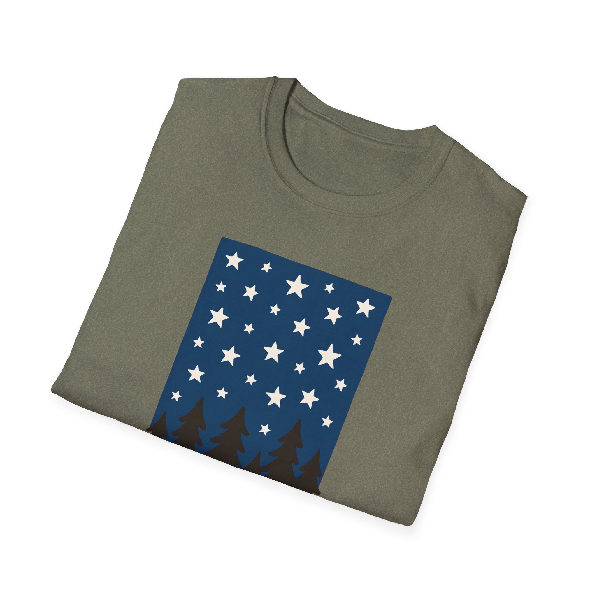 Starry Night Forest T-Shirt