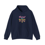 Anxious But Functioning Hoodie | mental health humor, retro wavy text