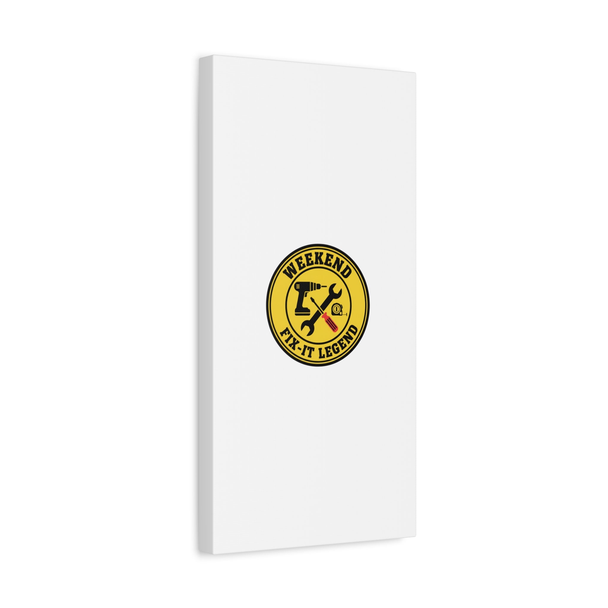Weekend Fix-It Legend Canvas | DIY maker graphic, workshop tools