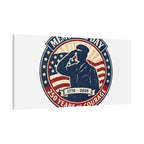 Memorial Day USA 250 Canvas, 1776–2026 Vintage Distressed Patriotic Print